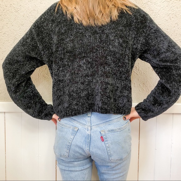 Crushed velvet sweater - Picture 2 of 2